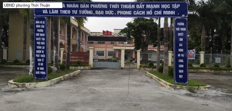 UBND phường Thới Thuận